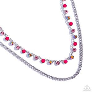 Double layered necklace